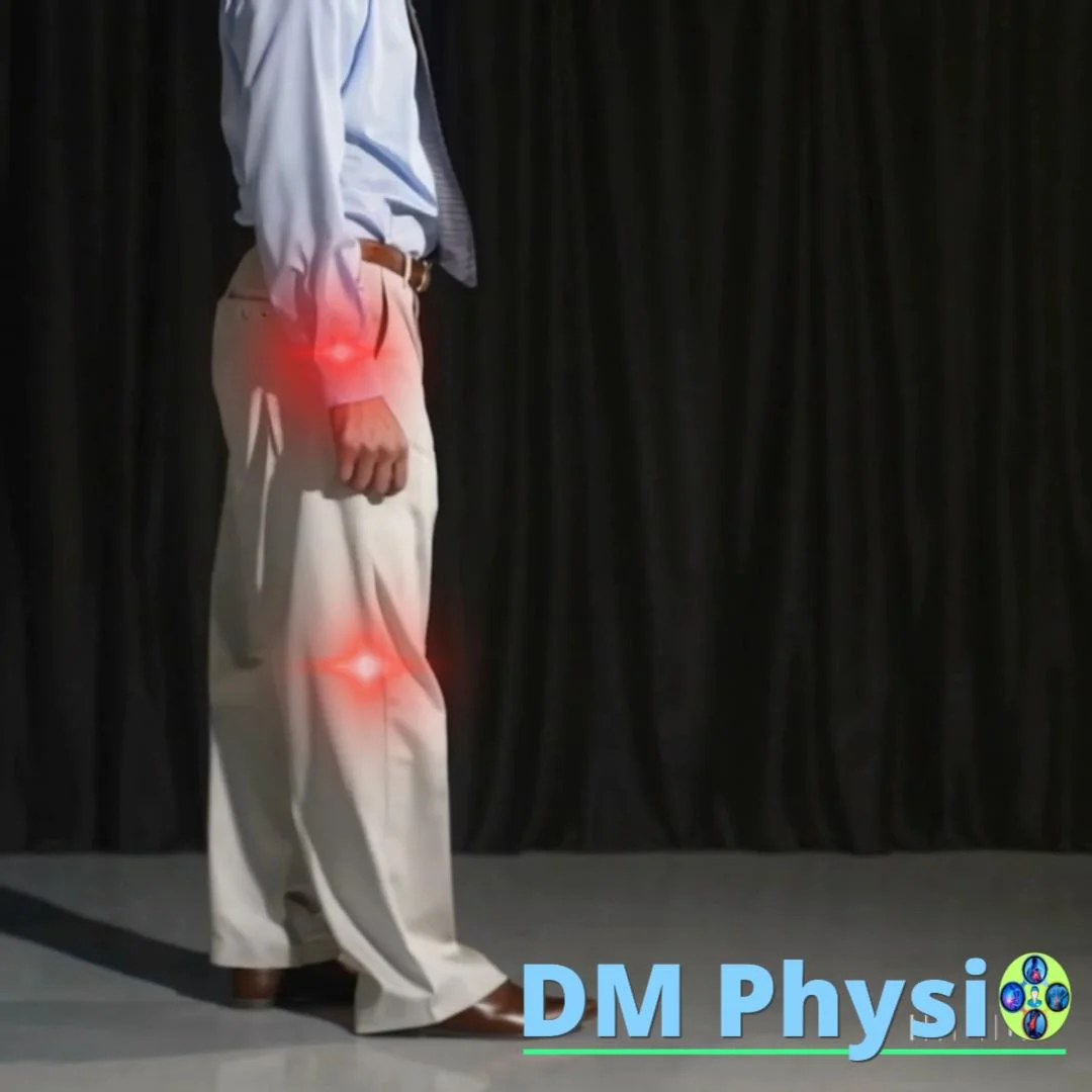 Задни бедрени и заключено коляно